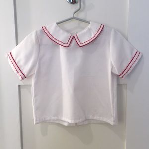 Peter Pan collar shirt